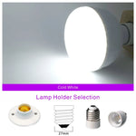 ampoule led 20w 30w 40w 50w 60w cold white e27 moderne opacité