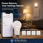 ampoule led intelligente e27 wifi blanc moderne sans tuya app 15w 18w 9w