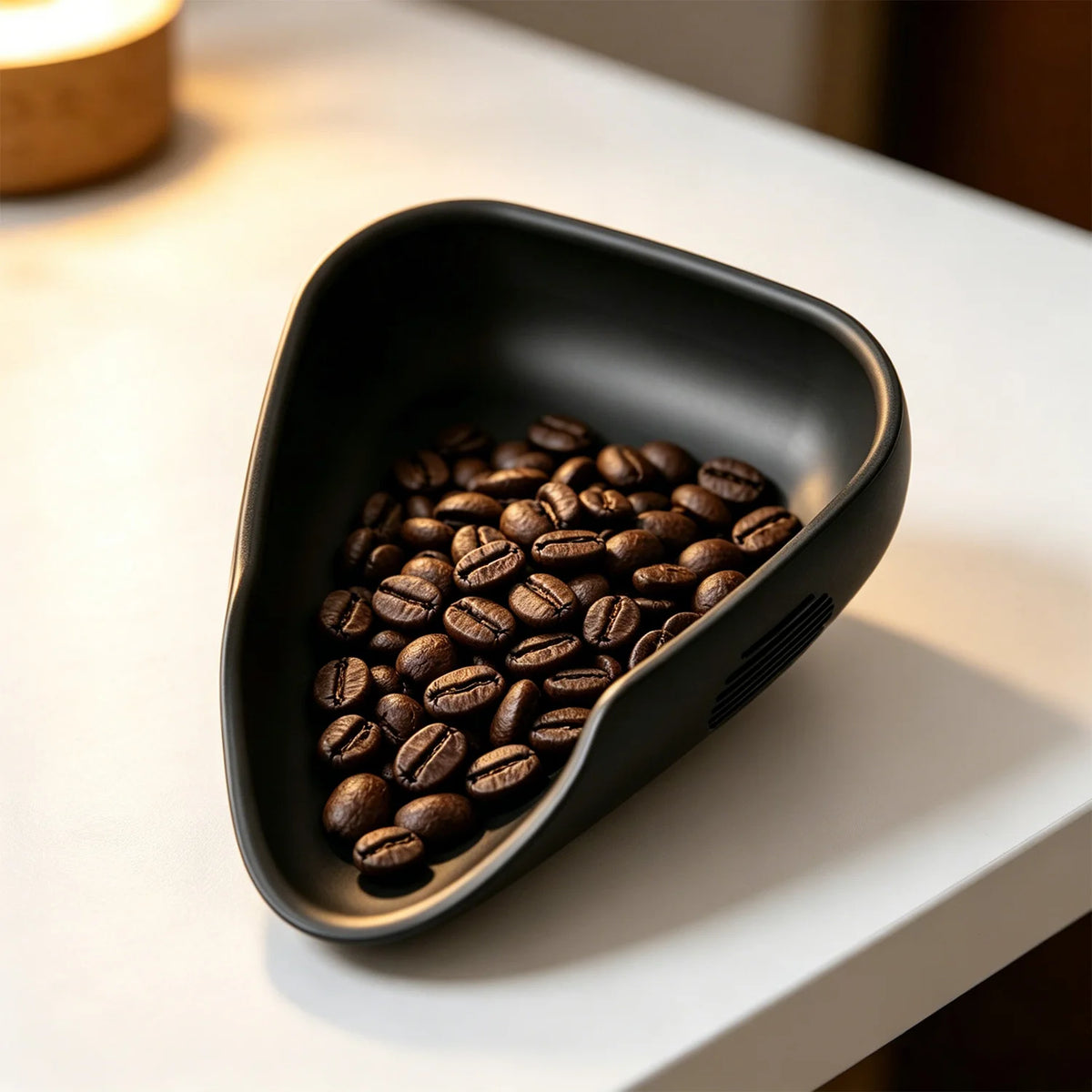 plateau grains noir silicone minimaliste moderne facile nettoyer resistant chocs