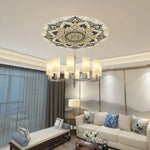 décor autocollant doré ornements floraux motifs géométriques classique 60cm 80cm