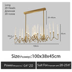 lustre moderne élégant cristal transparent filigrane doré salon chambre étude LED 2000 82000 lumens
