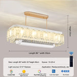 plafonnier led blanc doré cristaux floraux élégant télécommande contemporain lumière salon chambre