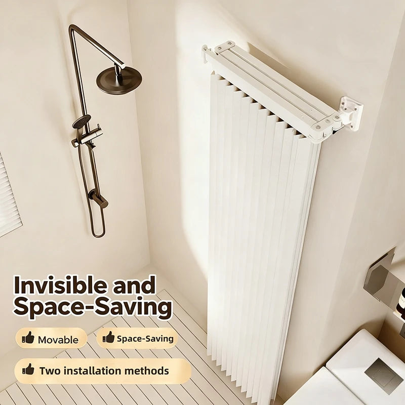 rideau douche pliable blanc rayures vertical opacité moderne étanche anti moisissure 120x180cm 150x200cm