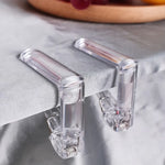 clips table transparents plastique moderne clips antidérapants nappe restaurant