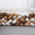 coussin protection lit bébé beige rose blanc gris marron moderne doux