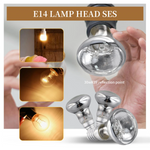 ampoules incandescence argentées opalescentes vis e14 classiques 30w pièces électriques bricolage
