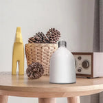 haut parleur bluetooth led portable veilleuse sans fil musique moderne électronique télécommande inclusion aztan