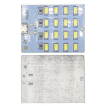 Module LED Blanc 5V 430mA 12 16 20 Pièces Moderne Mat Opacité Connecteur Diodes