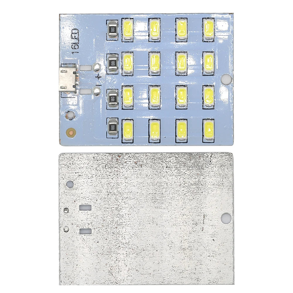 Module LED Blanc 5V 430mA 12 16 20 Pièces Moderne Mat Opacité Connecteur Diodes