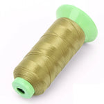 fil coudre polyester haute résistance bobines fil couture broderie artisanale