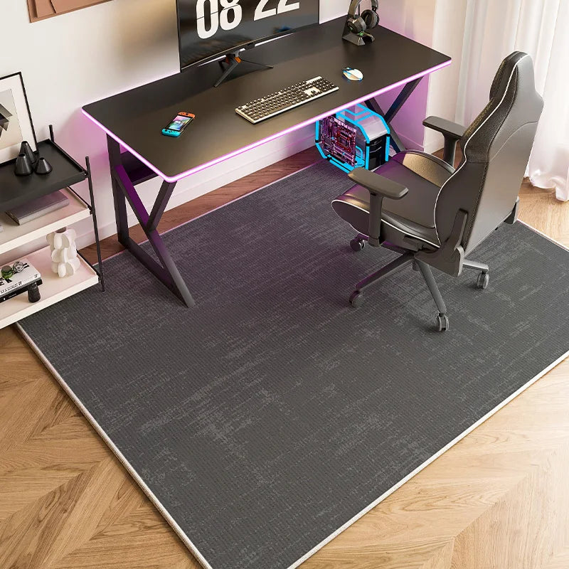 tapis salon chambre moderne gris rayures géométriques polyester antidérapant lavable confortable intérieur maison