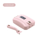 brosse poils rose clair moderne poignée nettoyer tapis canapé lit
