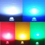 Diodes led transparentes opalescentes 5mm modernes rouge vert bleu blanc jaune