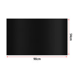 tapis cuisson induction silicone antiadhésif résistant chaleur moderne noir texture mat 52 78cm 54