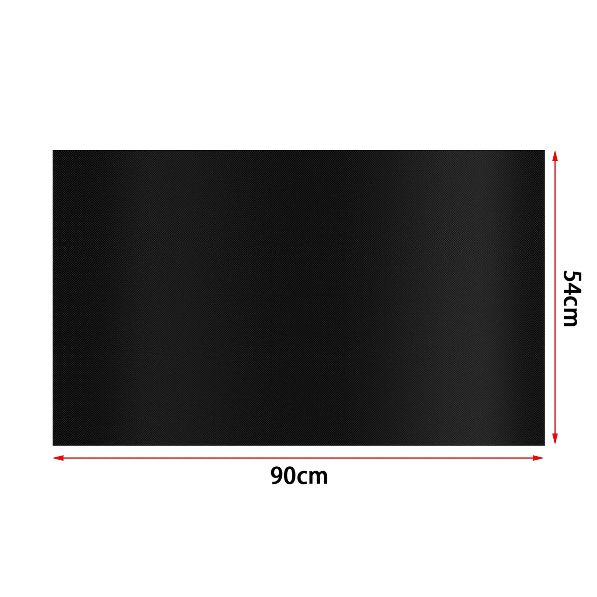 tapis cuisson induction silicone antiadhésif résistant chaleur moderne noir texture mat 52 78cm 54