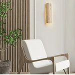 applique murale moderne minimaliste pierre naturelle beige clair 3000k 4000k 6000k
