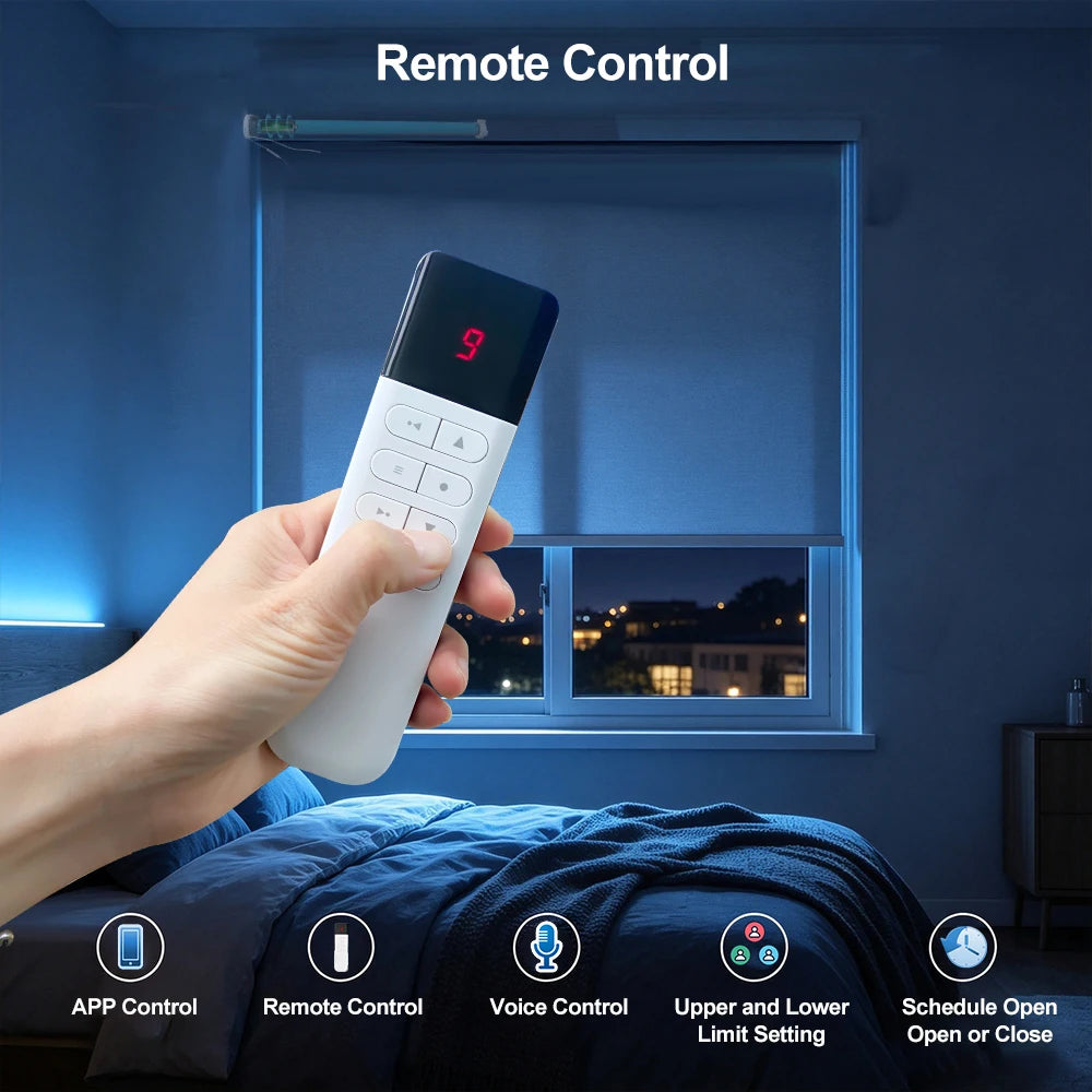 moteur store roulant électrique intelligent batterie 3200mAh bluetooth homekit google