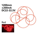 filament led flexible 1200mm vert clair orange gris moderne 600lm 24v