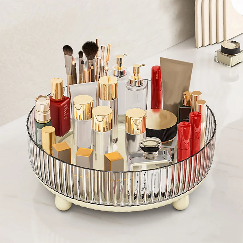 organisateur rotatif moderne pots condiments rangement cuisine boîtes transparentes minimalistes