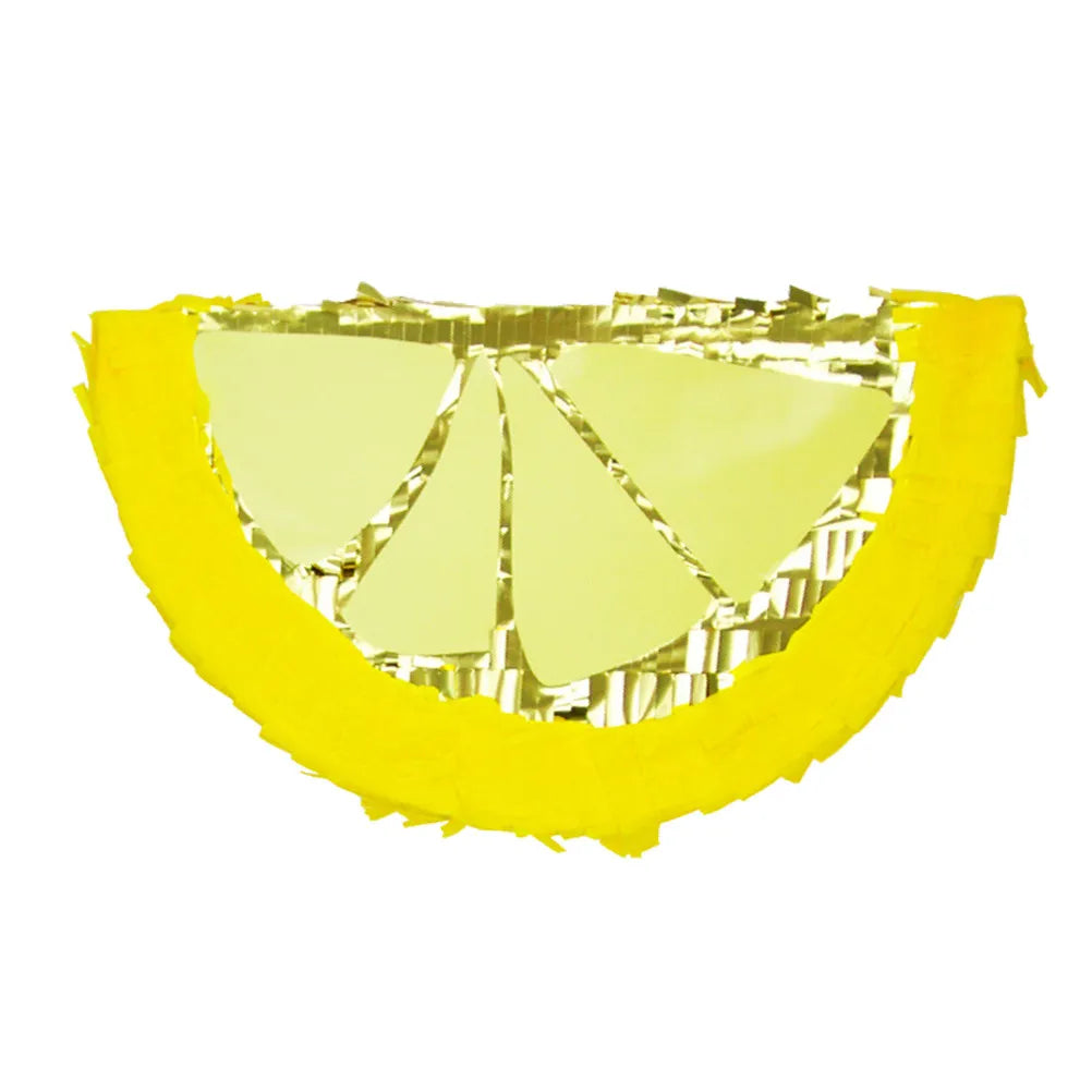 piñata traditionnelle mexicaine jaune poisson sugar filled anniversaire décoration fête toy