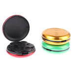 porte monnaie compact rond tissu noir bleu rouge violet vert moderne