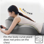 coussin ergonomique gris mousse mémoire forme support cou thorax latéral abdomen cheville mollet cuisse