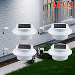 lampe solaire extérieure led blanc moderne facile autoénergie abs clips patio jardin