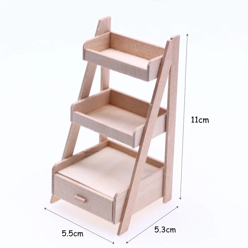 Meuble féerique en bois pour décoration poupée