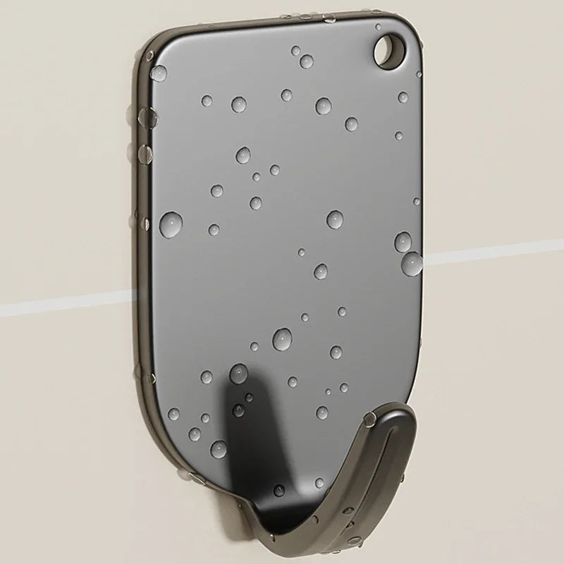 porte clés magnétique adhésif moderne noir blanc mat