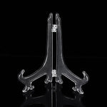 support d'affichage transparent moderne clips empilable cuisine respectueux environnement stockage vaisselle đơn giản gọn
