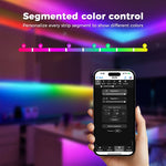 contrôleur led wifi wled mini abs moderne microphone usb blanc 15w 20m