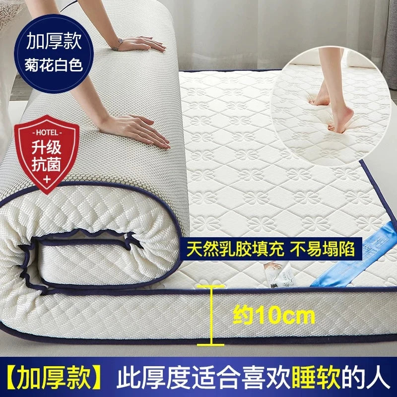 matelas latex gris rayures moderne maison étudiant chambre qualité thoáng mát