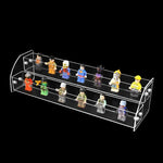 Présentoir Lego T1 avec figurines exposées noir