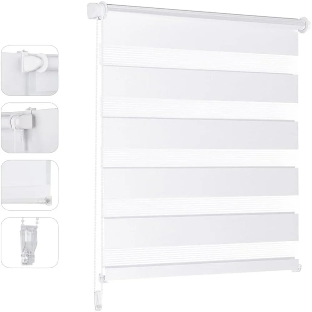 store deux niveaux blanc rayures horizontales moderne clips opacité chambre salon