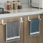 porte serviettes mural acier inoxydable gris beige rose moderne clips 23cm 36cmversible salon cuisine