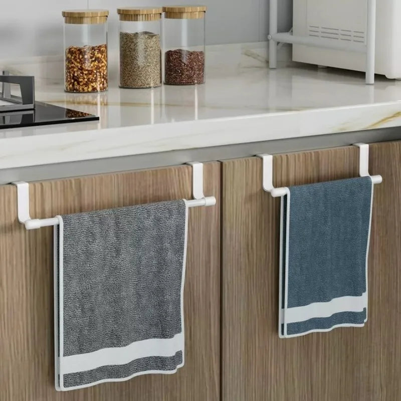 porte serviettes mural acier inoxydable gris beige rose moderne clips 23cm 36cmversible salon cuisine