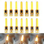 ampoule led mini 3v 1800k or noir rouge moderne compact decoration festive