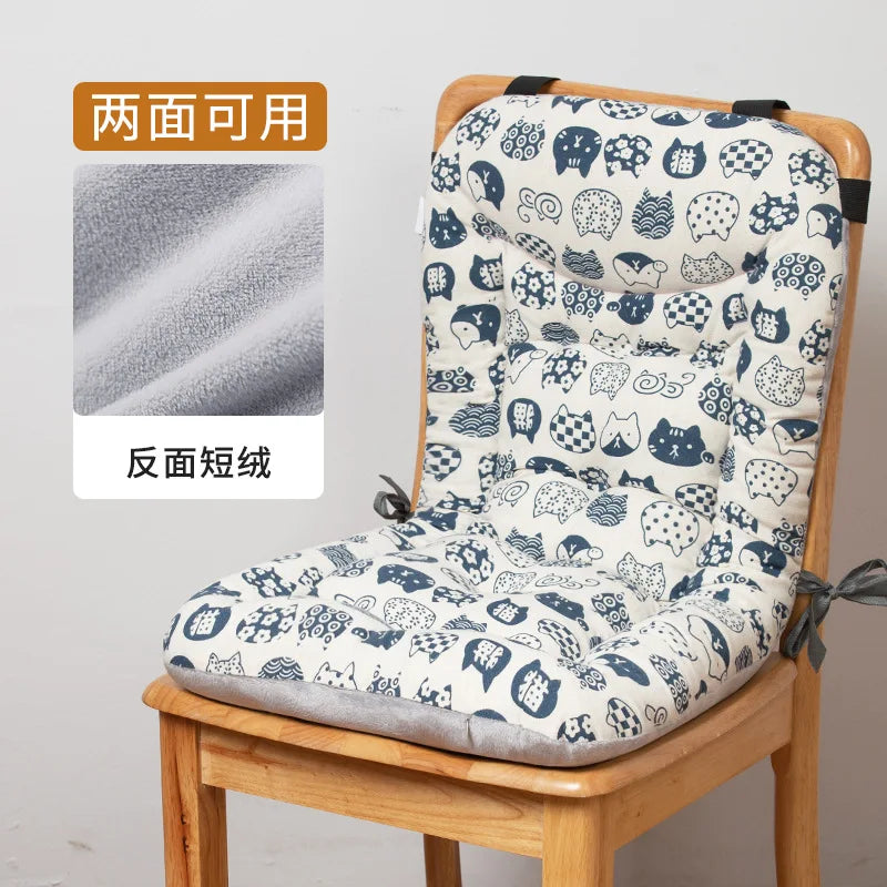 coussin chaise gris bleu beige rayures motifs floraux moderne confortable ruban noir 50x125cm