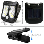 lumière solaire compacte 20 led super lumineuses pinces ajustables moderne étancheextérieur campingDecorationMurale