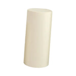 socle cylindrique tissu blanc crème mariage décoration fête desserts table led minimaliste