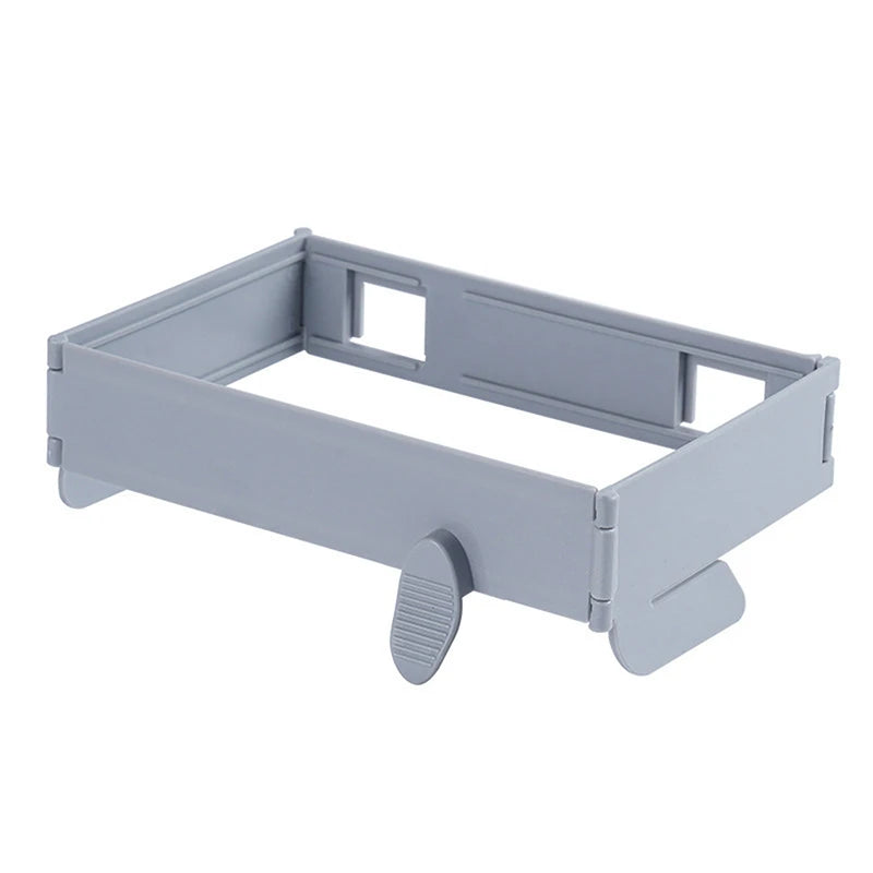 porte sac poubelle suspendu blanc transparent minimaliste attache placard rangement cuisine salle bains