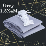 toile poly coton jaune beige bleu nuit motifs géométriques moderne résistant eau clips fixation