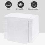 serviettes jetables blancs non tissées simples tables massage 100 pièces
