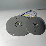source lumineuse led 12w 24w 36w couleurs blanc moderne rond autoinstallation