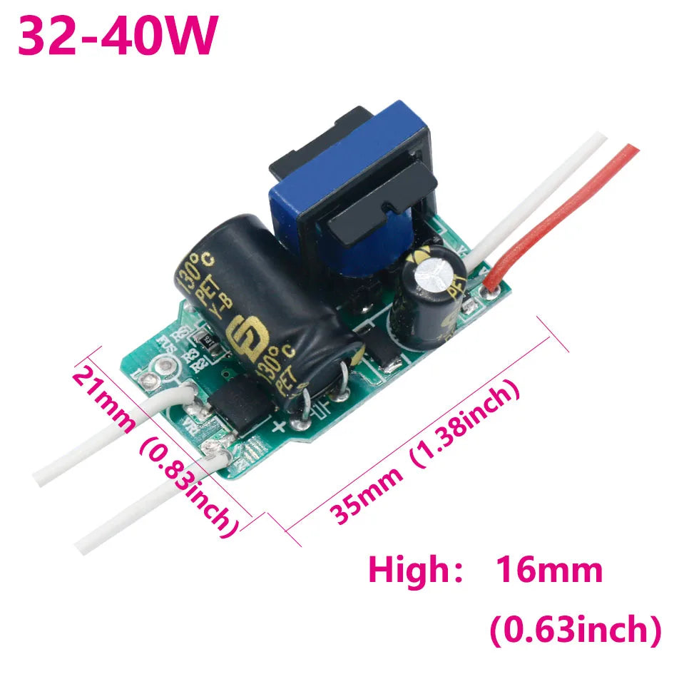 transformateur led non isolé 7w 9w 12w 12 18w 18 24w 24 32w tension