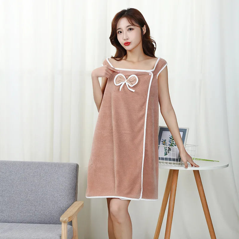 robe bain violet rose bleu clair doublée bordure blanche rapide compressée machine washable