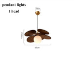 Lampe suspendue moderne ampoules LED toiles lin marron clair chambre salle manger