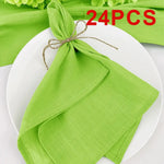 serviettes table violet blanc texture lin classique 40cm 40cm pack 6pcs pack 12pcs pack