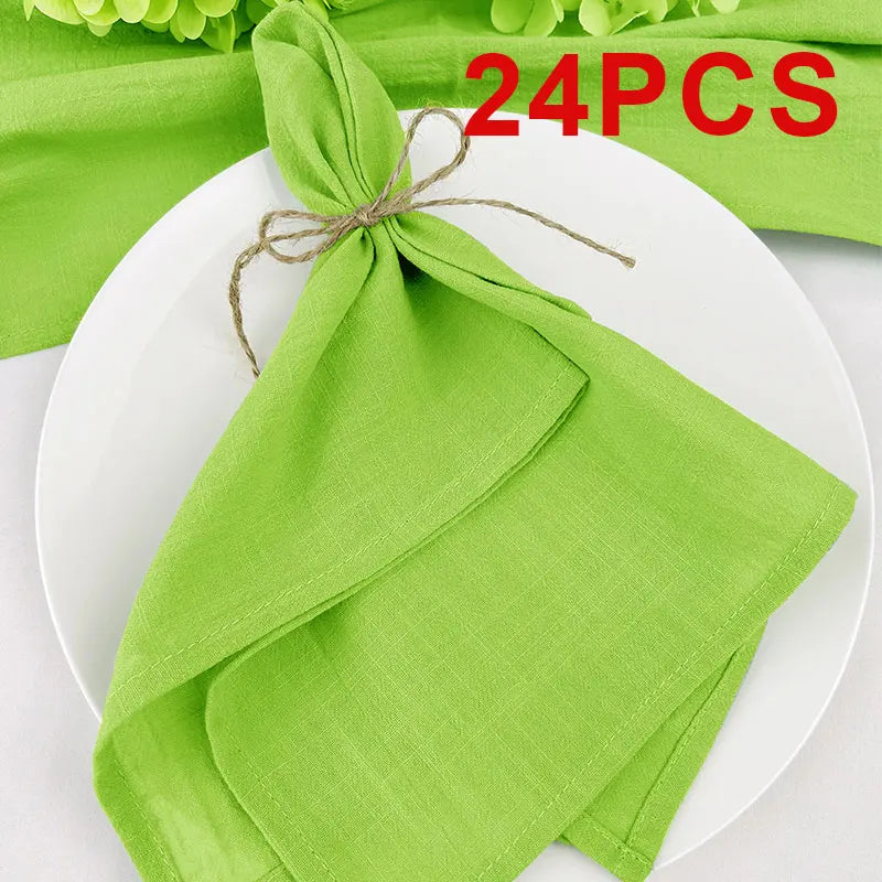 serviettes table violet blanc texture lin classique 40cm 40cm pack 6pcs pack 12pcs pack