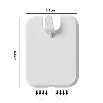 adhésifs puissants sans perçage porte carte blanche moderne organisateur mural multipurpose seamless